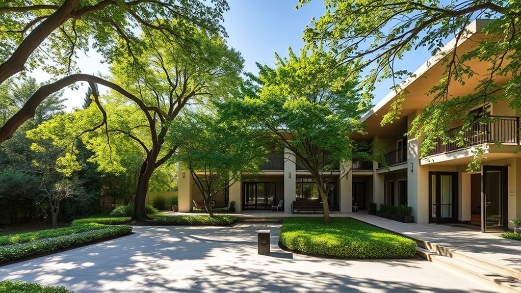 building orientation and layout