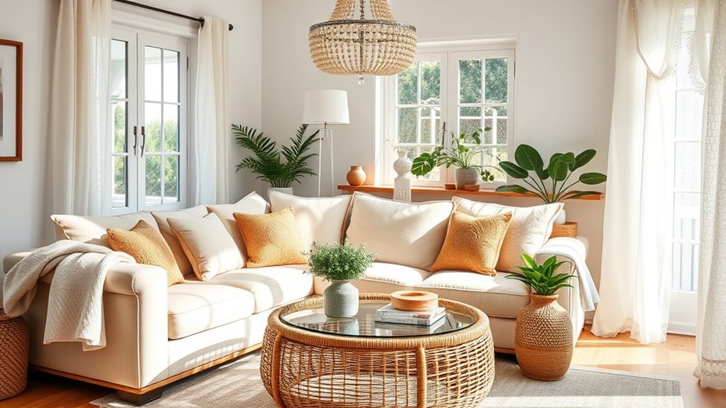 mixing textures for interest