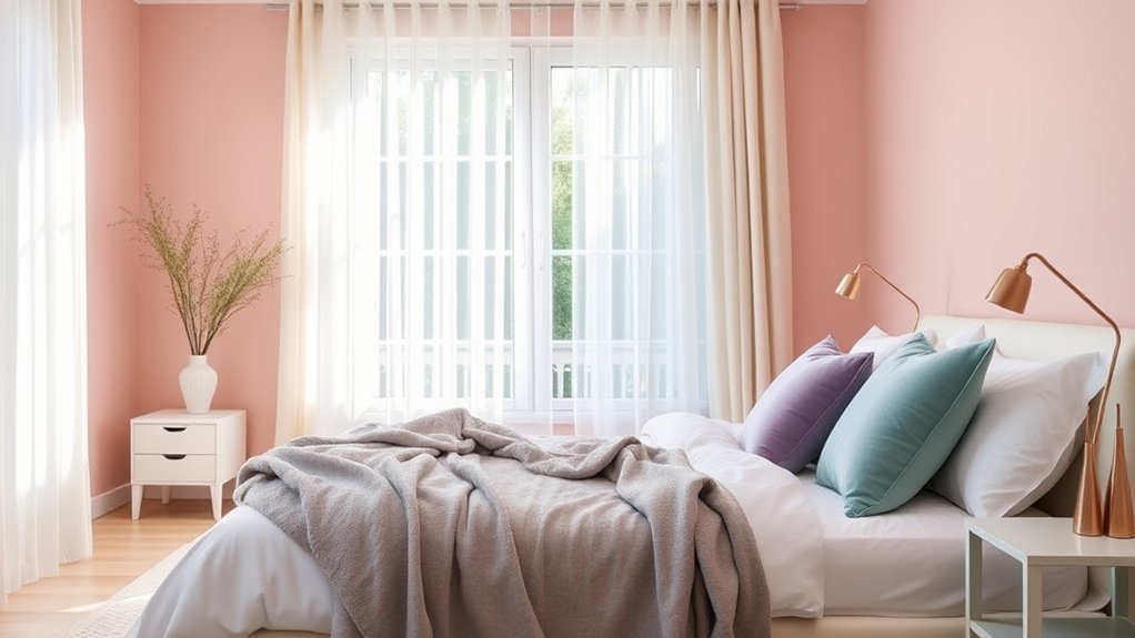 soft pastels create tranquility